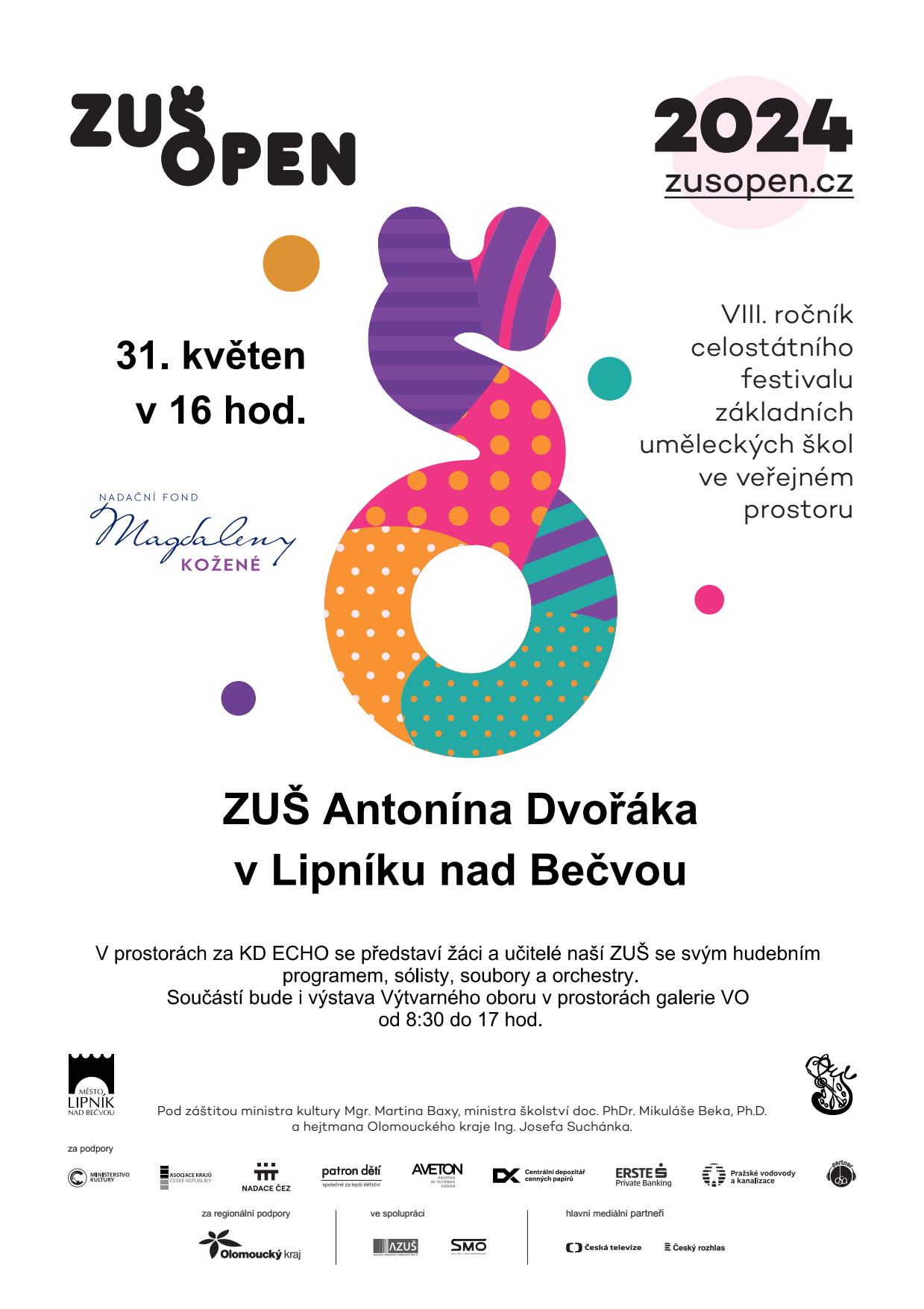plakát ZUŠ Open 2024 v pdf